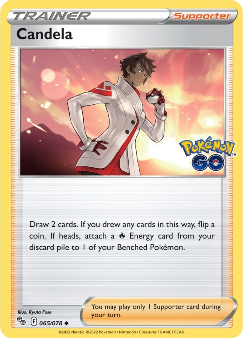 Candela (065/078) [Pokémon GO] | Deep Dive Games St. Marys