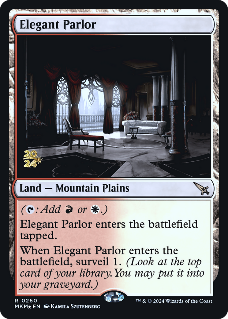 Elegant Parlor [Murders at Karlov Manor Prerelease Promos] | Deep Dive Games St. Marys