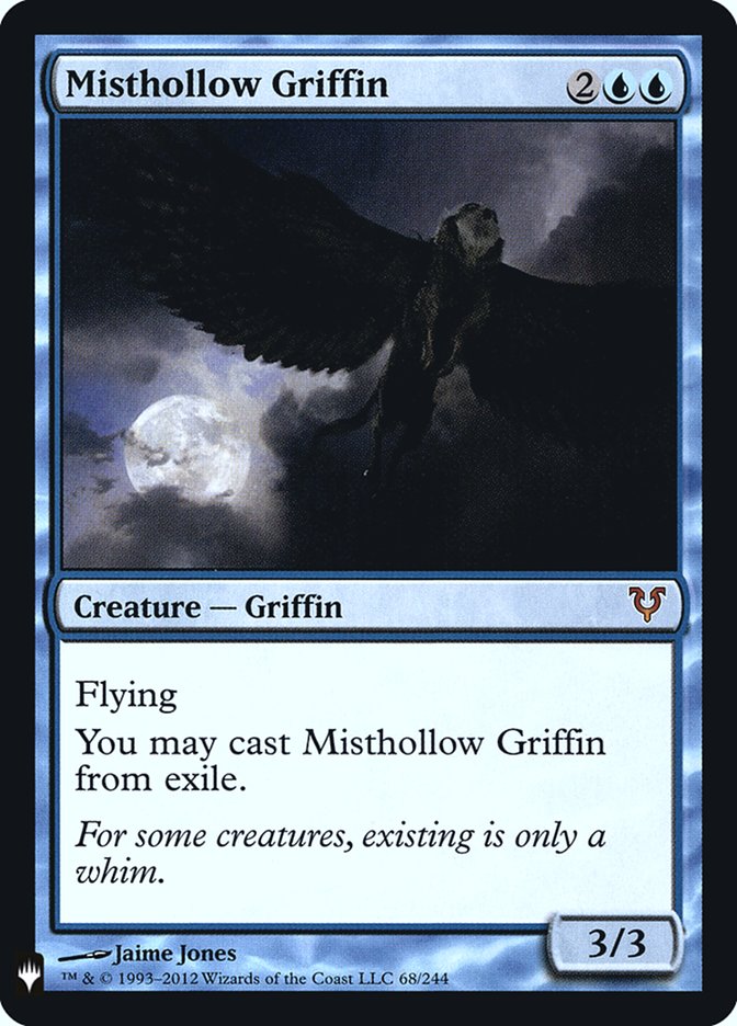 Misthollow Griffin [Mystery Booster] | Deep Dive Games St. Marys