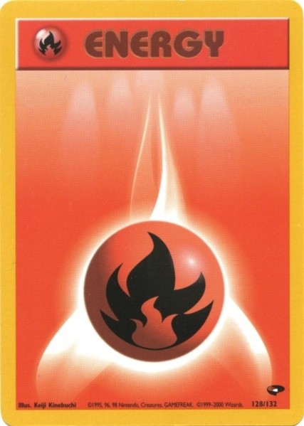 Fire Energy (128/132) [Gym Challenge Unlimited] | Deep Dive Games St. Marys