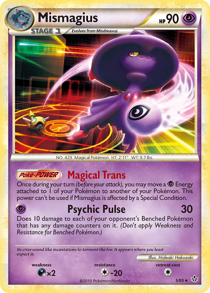 Mismagius (5/95) (Theme Deck Exclusive) [HeartGold & SoulSilver: Unleashed] | Deep Dive Games St. Marys