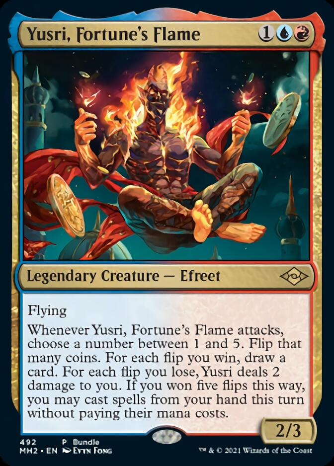 Yusri, Fortune's Flame (Bundle) [Modern Horizons 2] | Deep Dive Games St. Marys