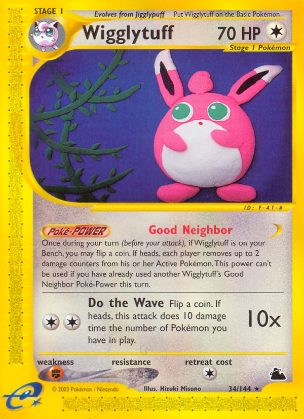 Wigglytuff (34/144) [Skyridge] | Deep Dive Games St. Marys