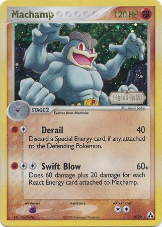 Machamp (9/92) (Stamped) [EX: Legend Maker] | Deep Dive Games St. Marys