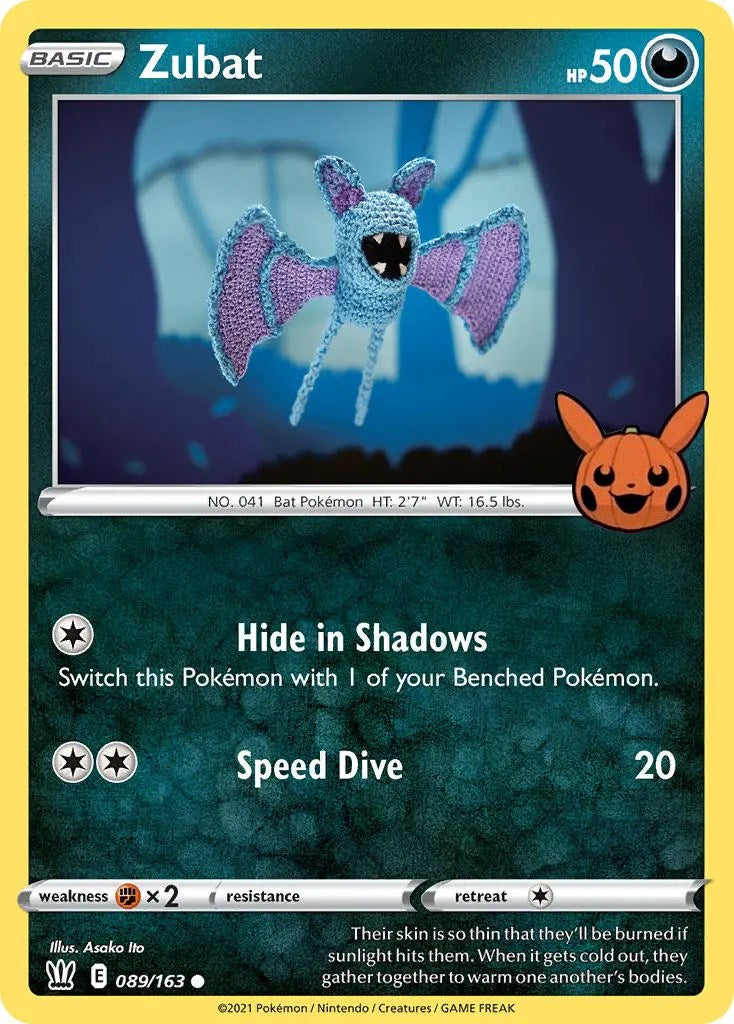 Zubat (089/163) [Trick or Trade] | Deep Dive Games St. Marys