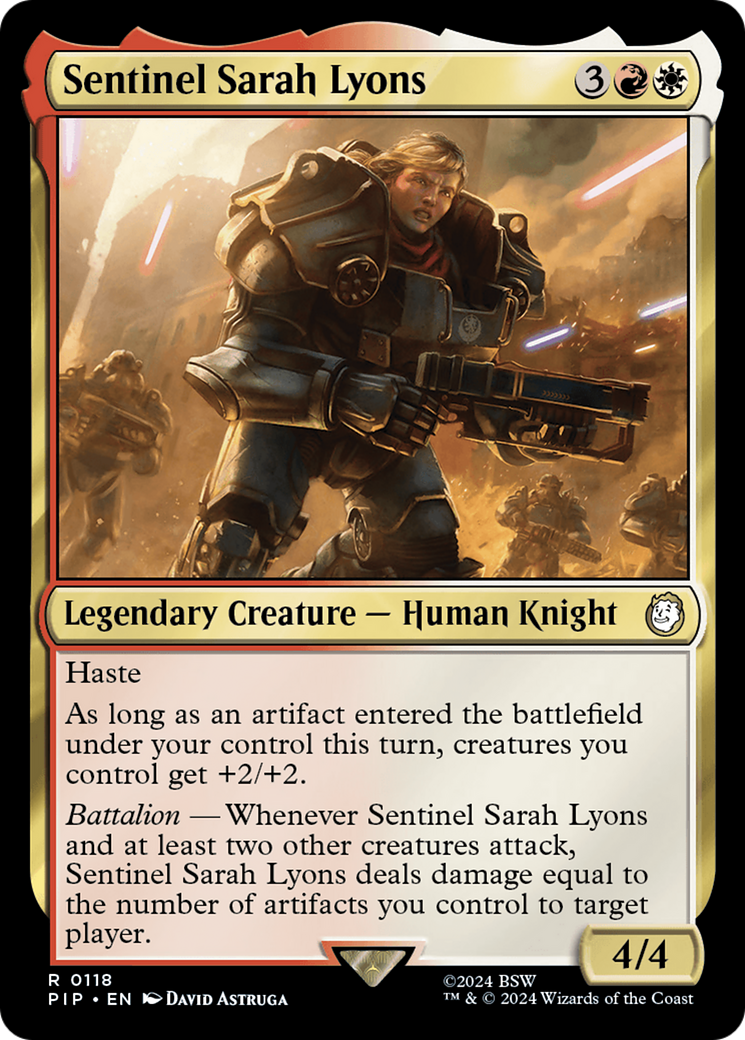 Sentinel Sarah Lyons [Fallout] | Deep Dive Games St. Marys