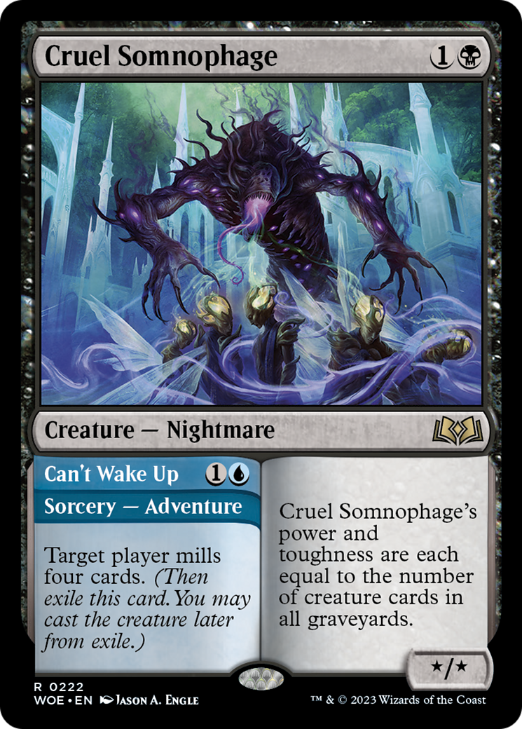 Cruel Somnophage // Can't Wake Up [Wilds of Eldraine] | Deep Dive Games St. Marys