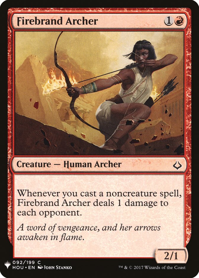 Firebrand Archer [Mystery Booster] | Deep Dive Games St. Marys