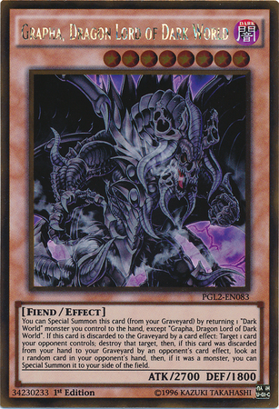 Grapha, Dragon Lord of Dark World [PGL2-EN083] Gold Rare | Deep Dive Games St. Marys