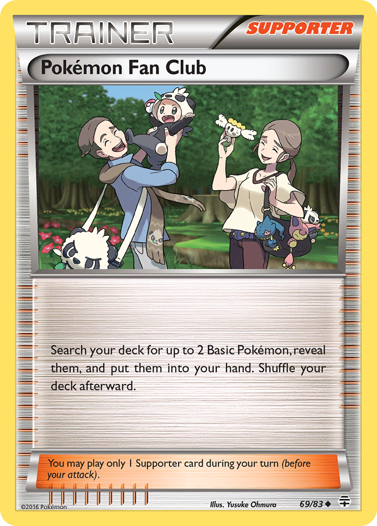 Pokemon Fan Club (69/83) [XY: Generations] | Deep Dive Games St. Marys