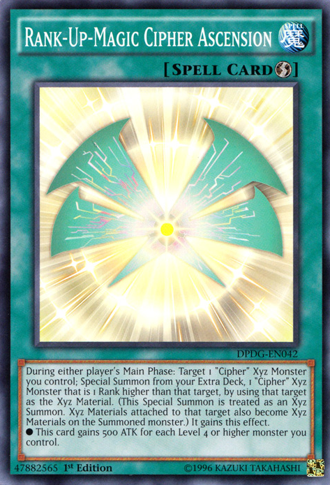 Rank-Up-Magic Cipher Ascension [DPDG-EN042] Common | Deep Dive Games St. Marys