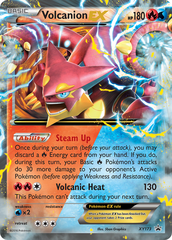 Volcanion EX (XY173) [XY: Black Star Promos] | Deep Dive Games St. Marys