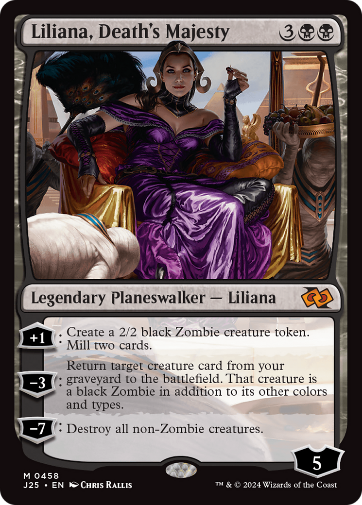 Liliana, Death's Majesty [Foundations Jumpstart] | Deep Dive Games St. Marys