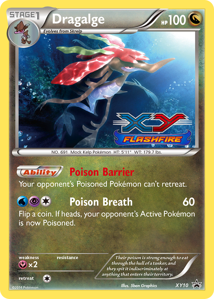 Dragalge (XY10) [XY: Black Star Promos] | Deep Dive Games St. Marys