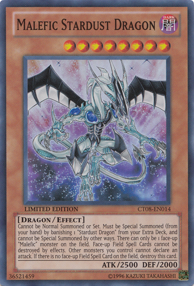 Malefic Stardust Dragon [CT08-EN014] Super Rare | Deep Dive Games St. Marys