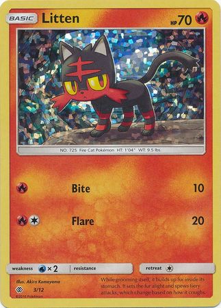 Litten (3/12) [McDonald's Promos: 2017 Collection] | Deep Dive Games St. Marys