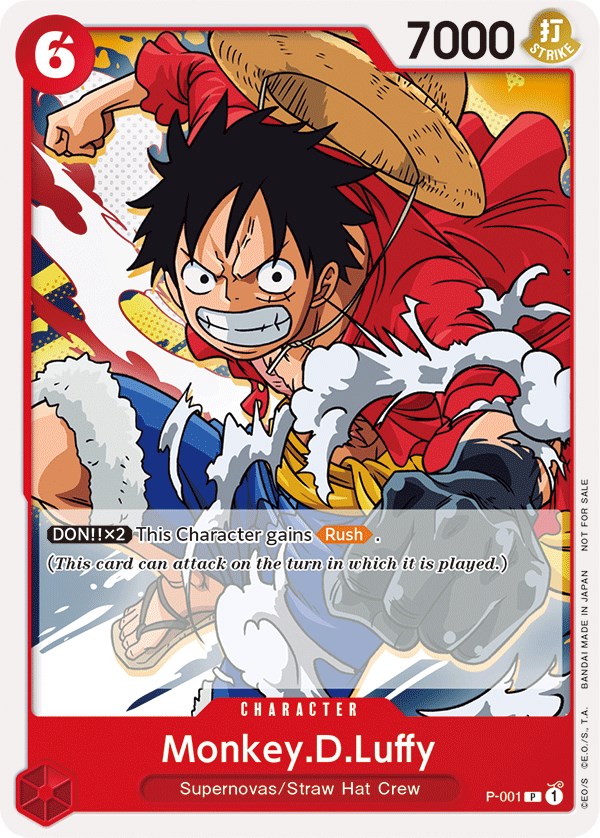 Monkey.D.Luffy (Super Pre-Release) [Participant] [One Piece Promotion Cards] | Deep Dive Games St. Marys