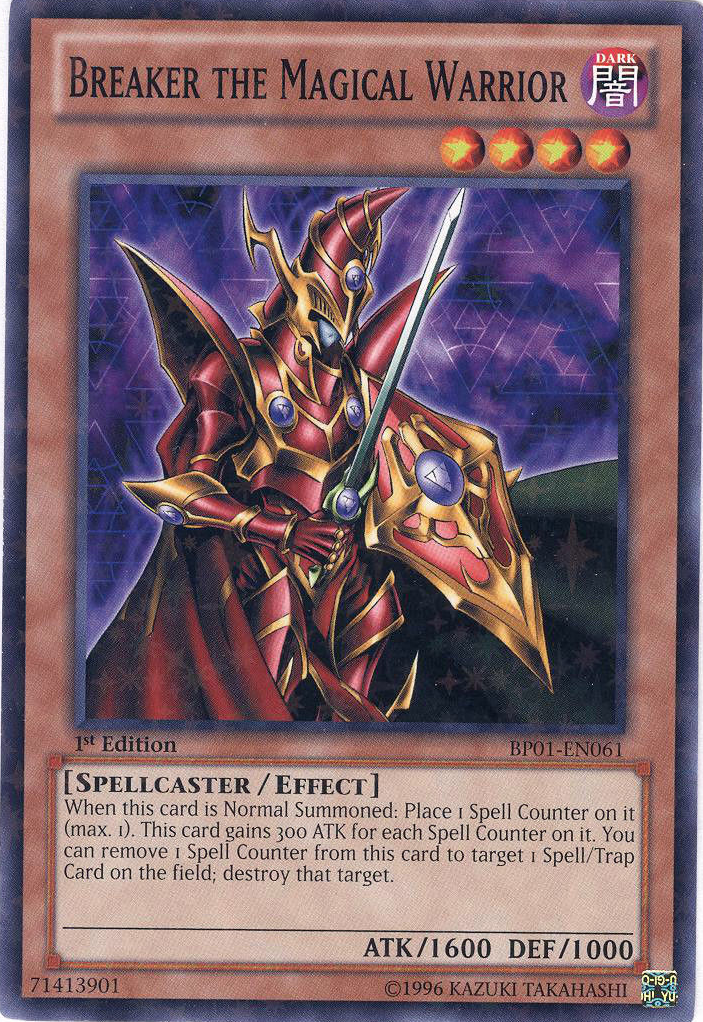 Breaker the Magical Warrior [BP01-EN061] Starfoil Rare | Deep Dive Games St. Marys