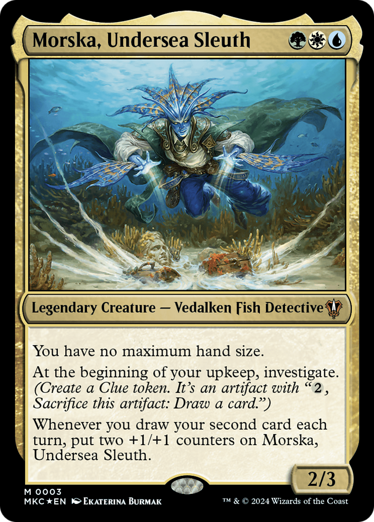 Morska, Undersea Sleuth [Murders at Karlov Manor Commander] | Deep Dive Games St. Marys