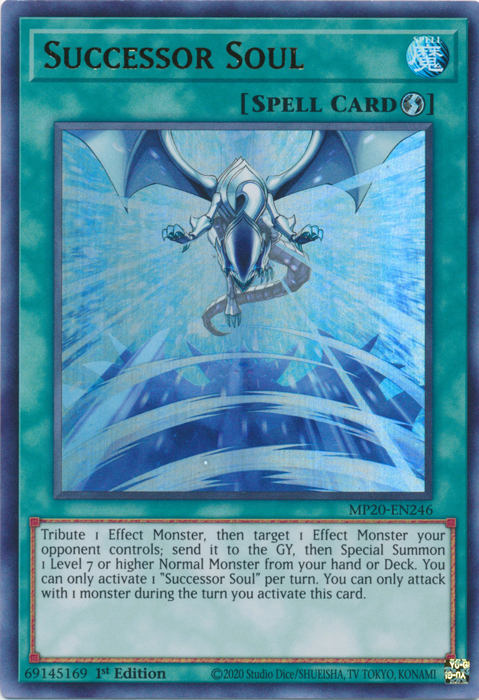 Successor Soul [MP20-EN246] Ultra Rare | Deep Dive Games St. Marys