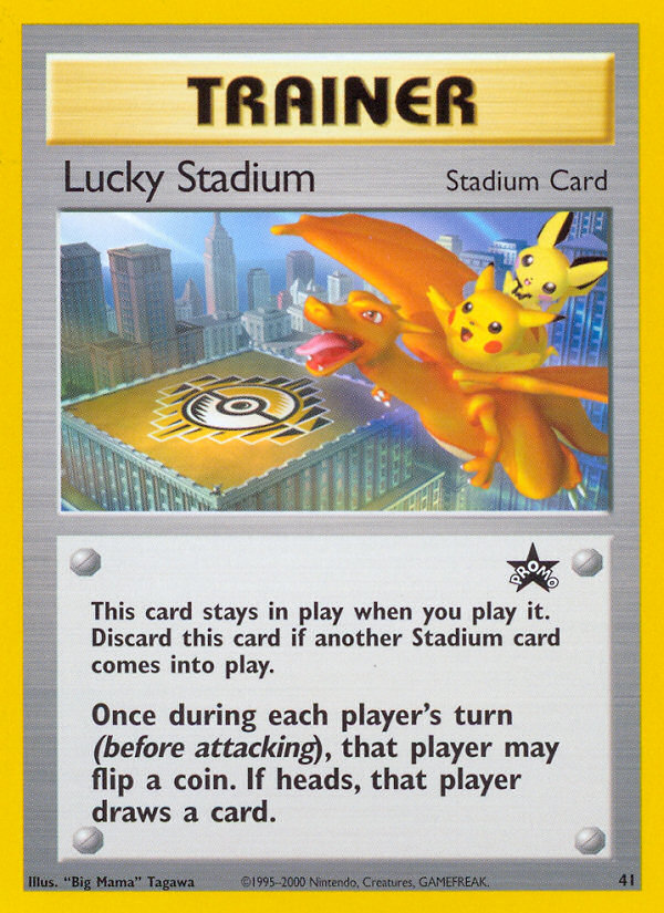 Lucky Stadium (41) [Wizards of the Coast: Black Star Promos] | Deep Dive Games St. Marys