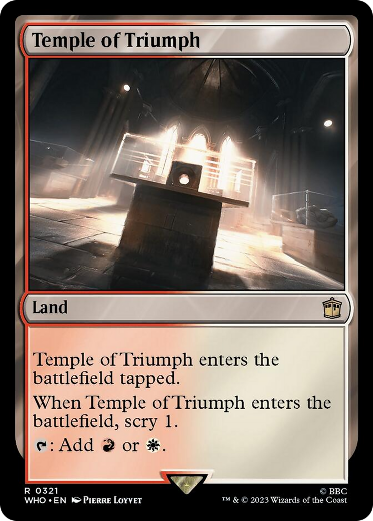 Temple of Triumph [Doctor Who] | Deep Dive Games St. Marys