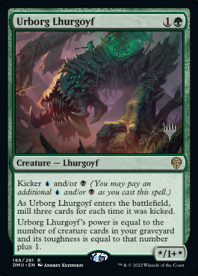 Urborg Lhurgoyf (Promo Pack) [Dominaria United Promos] | Deep Dive Games St. Marys