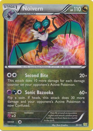 Noivern (30/30) [XY: Trainer Kit - Noivern] | Deep Dive Games St. Marys