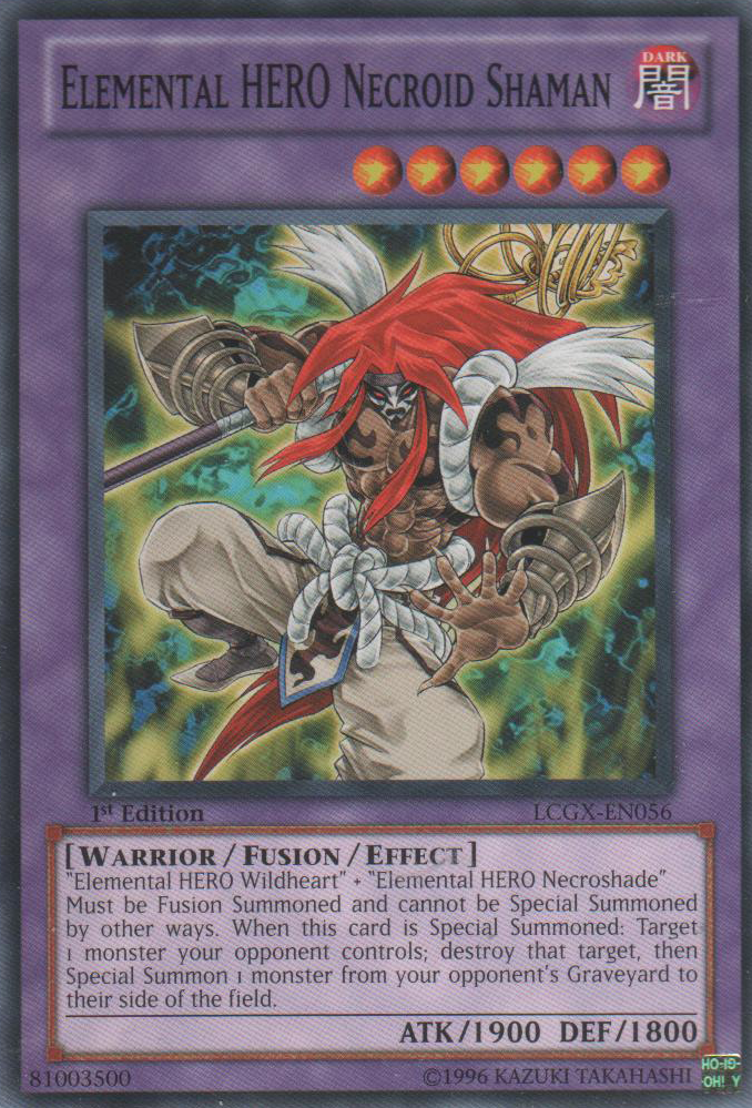 Elemental HERO Necroid Shaman [LCGX-EN056] Common | Deep Dive Games St. Marys