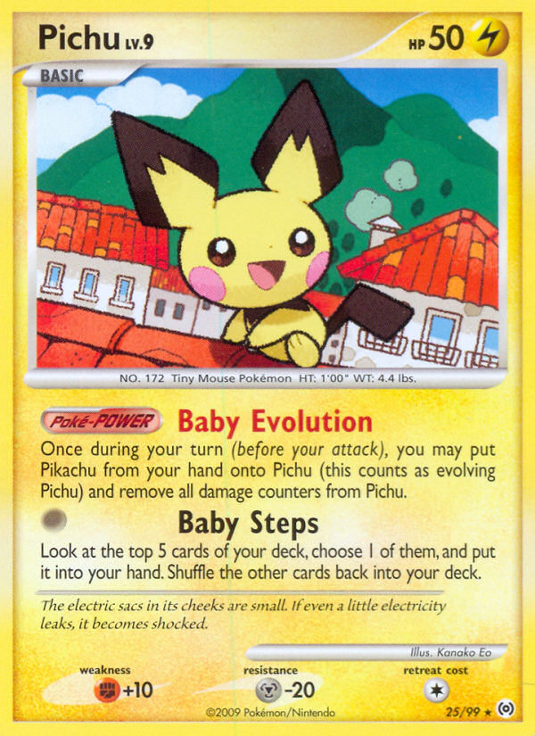 Pichu (25/99) [Platinum: Arceus] | Deep Dive Games St. Marys