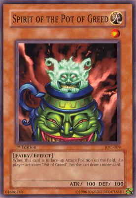 Spirit of the Pot of Greed [IOC-009] Common | Deep Dive Games St. Marys