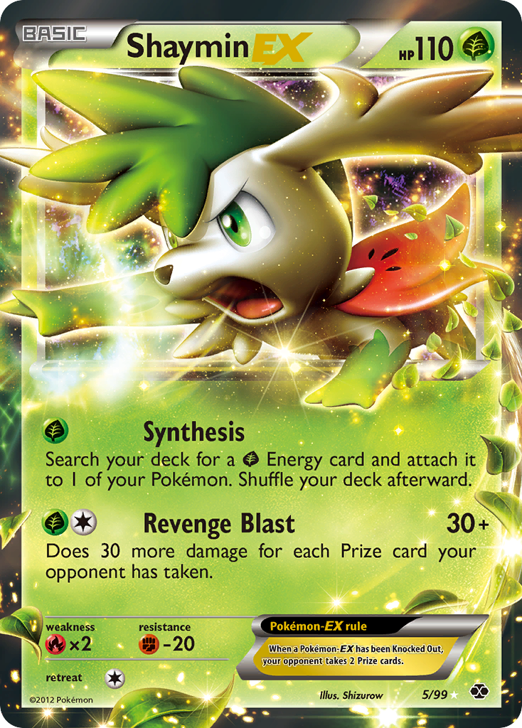 Shaymin EX (5/99) [Black & White: Next Destinies] | Deep Dive Games St. Marys