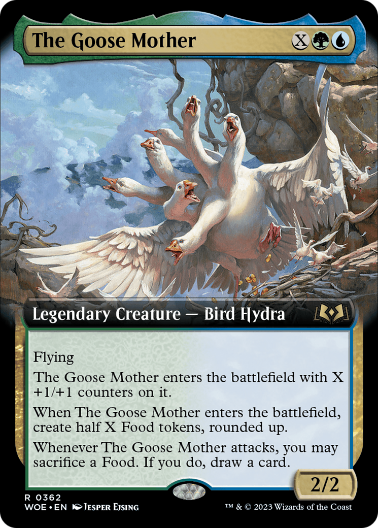 The Goose Mother (Extended Art) [Wilds of Eldraine] | Deep Dive Games St. Marys