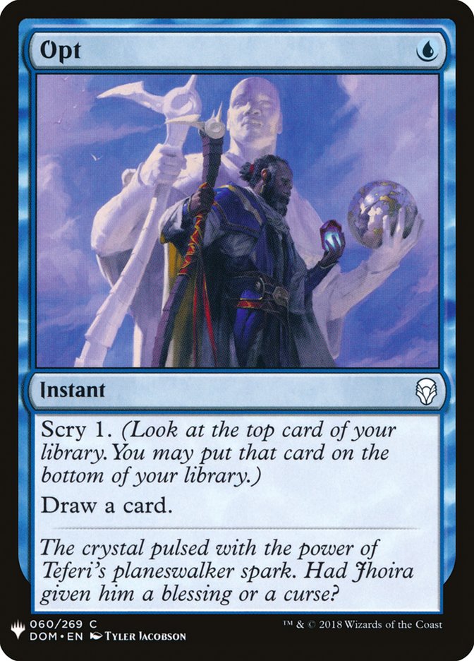 Opt [Mystery Booster] | Deep Dive Games St. Marys