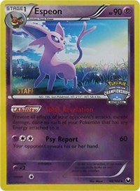 Espeon (48/108) (National Championship Promo Staff) [Black & White: Dark Explorers] | Deep Dive Games St. Marys