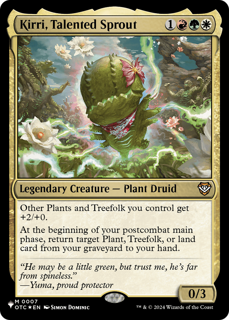 Kirri, Talented Sprout (OTC) [The List] | Deep Dive Games St. Marys