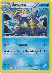 Samurott (41/149) (Cosmos Holo) (Blister Exclusive) [Black & White: Boundaries Crossed] | Deep Dive Games St. Marys