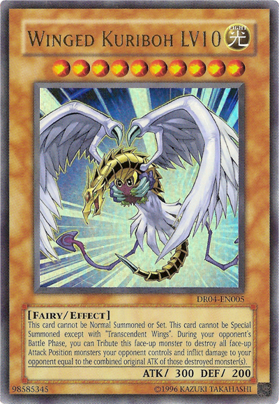 Winged Kuriboh LV10 [DR04-EN005] Ultra Rare | Deep Dive Games St. Marys