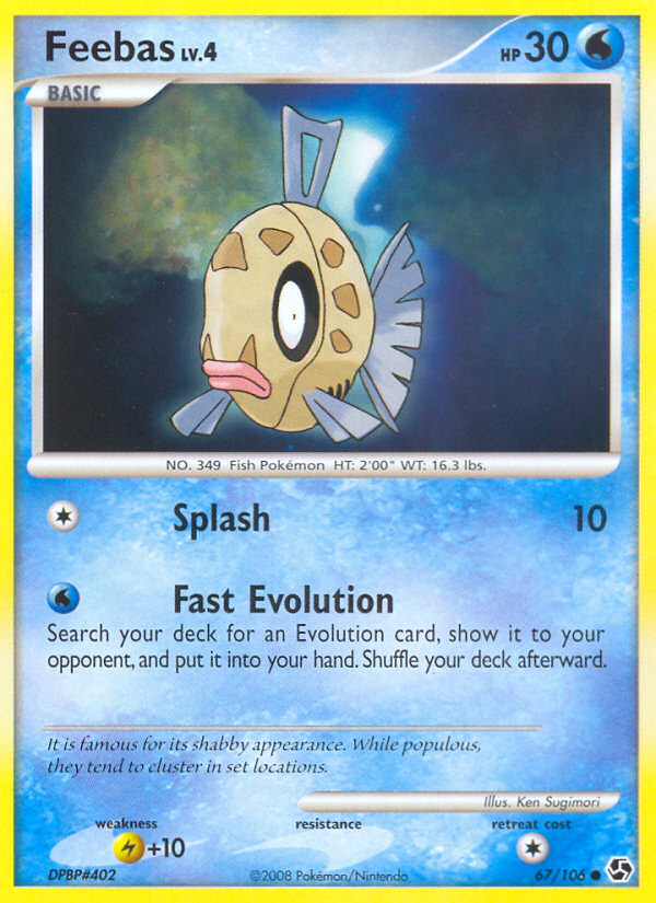 Feebas (67/106) [Diamond & Pearl: Great Encounters] | Deep Dive Games St. Marys