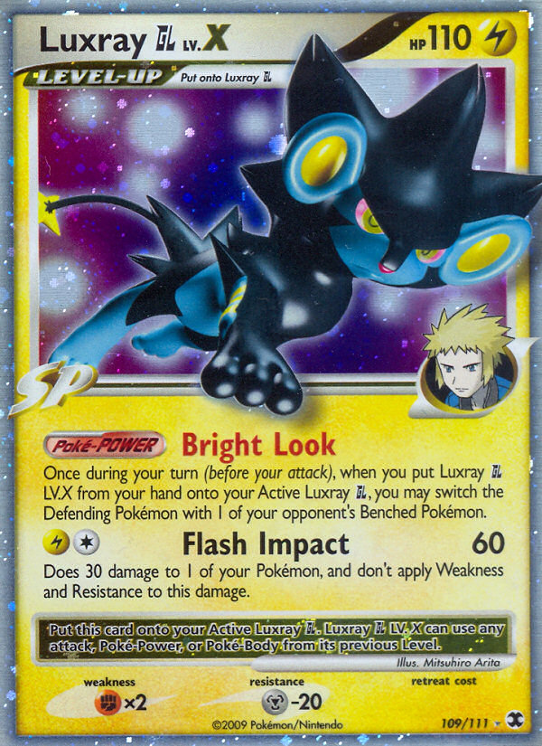 Luxray GL LV.X (109/111) [Platinum: Rising Rivals] | Deep Dive Games St. Marys