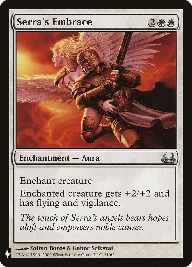 Serra's Embrace [Mystery Booster] | Deep Dive Games St. Marys