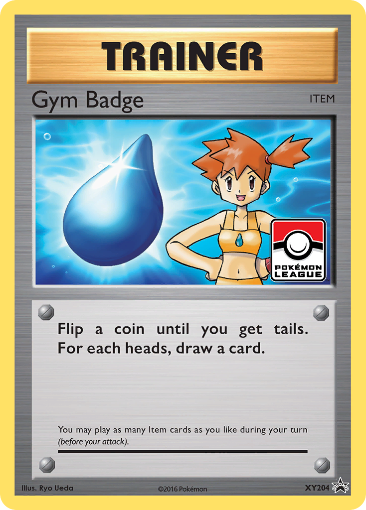 Gym Badge (XY204) (Misty) [XY: Black Star Promos] | Deep Dive Games St. Marys