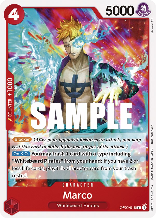 Marco (Promotion Pack 2023) [One Piece Promotion Cards] | Deep Dive Games St. Marys