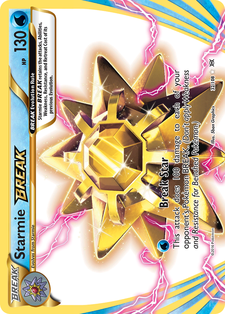 Starmie BREAK (32/108) [XY: Evolutions] | Deep Dive Games St. Marys