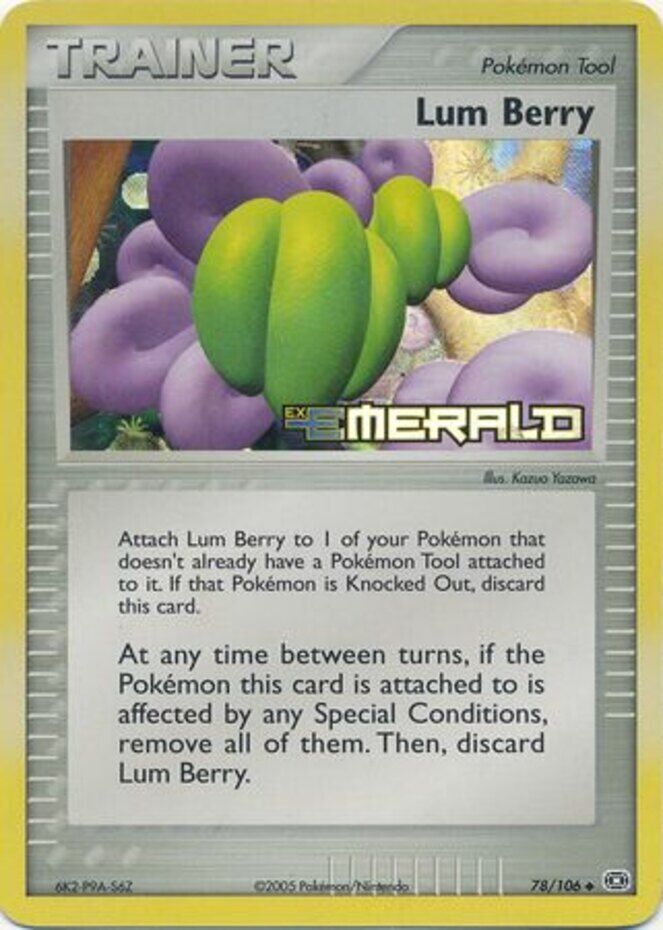 Lum Berry (78/106) (Stamped) [EX: Emerald] | Deep Dive Games St. Marys