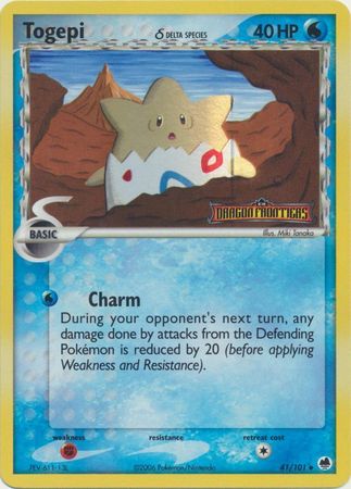 Togepi (41/101) (Delta Species) (Stamped) [EX: Dragon Frontiers] | Deep Dive Games St. Marys