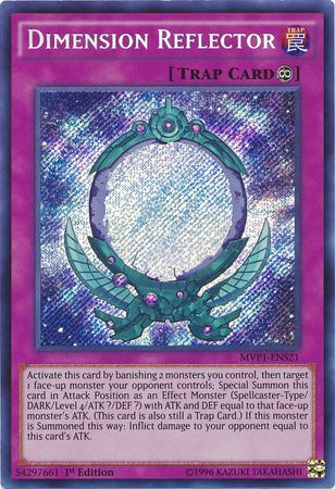 Dimension Reflector [MVP1-ENS21] Secret Rare | Deep Dive Games St. Marys