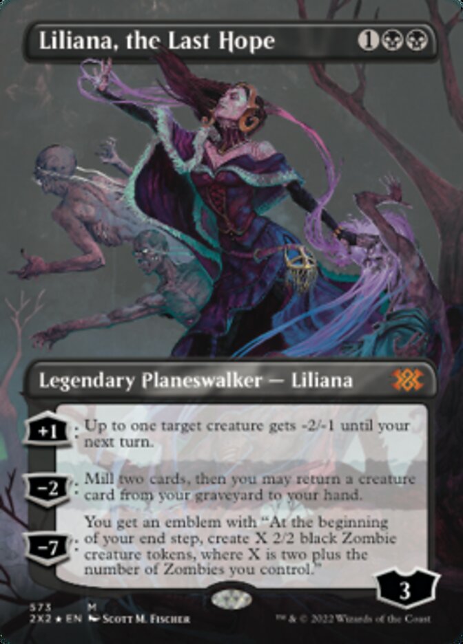 Liliana, the Last Hope (Textured Foil) [Double Masters 2022] | Deep Dive Games St. Marys