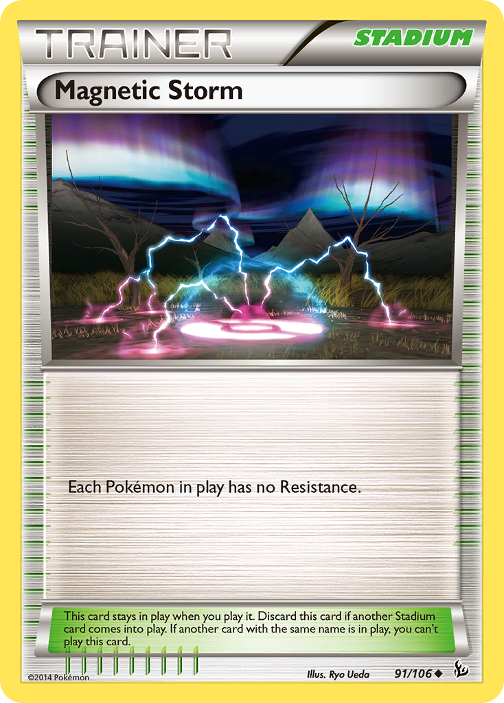 Magnetic Storm (91/106) [XY: Flashfire] | Deep Dive Games St. Marys