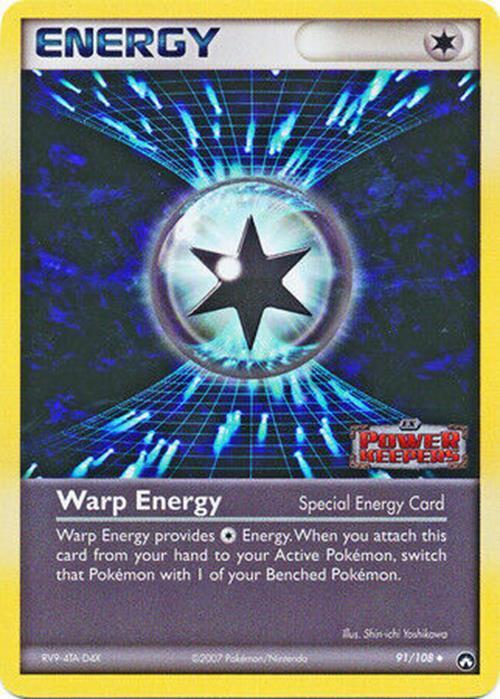 Warp Energy (91/108) (Stamped) [EX: Power Keepers] | Deep Dive Games St. Marys